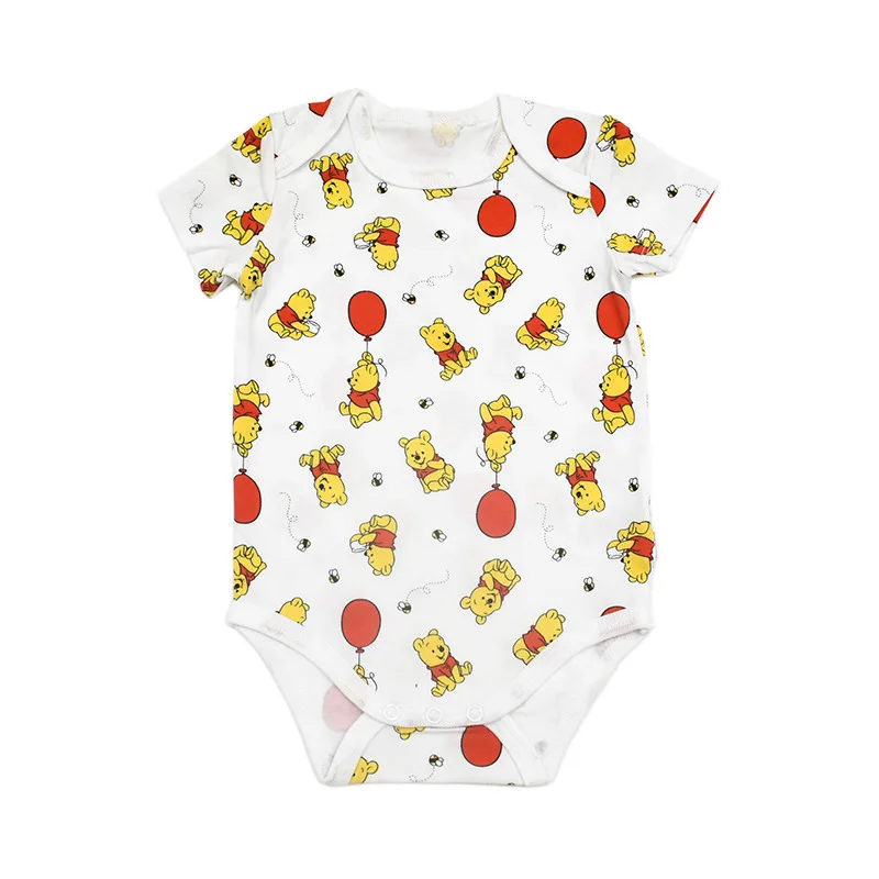 Bulk buy Infant Clothes Baby Cute Short Sleeve Girl Romper Organic Cotton Baby Bodysuit