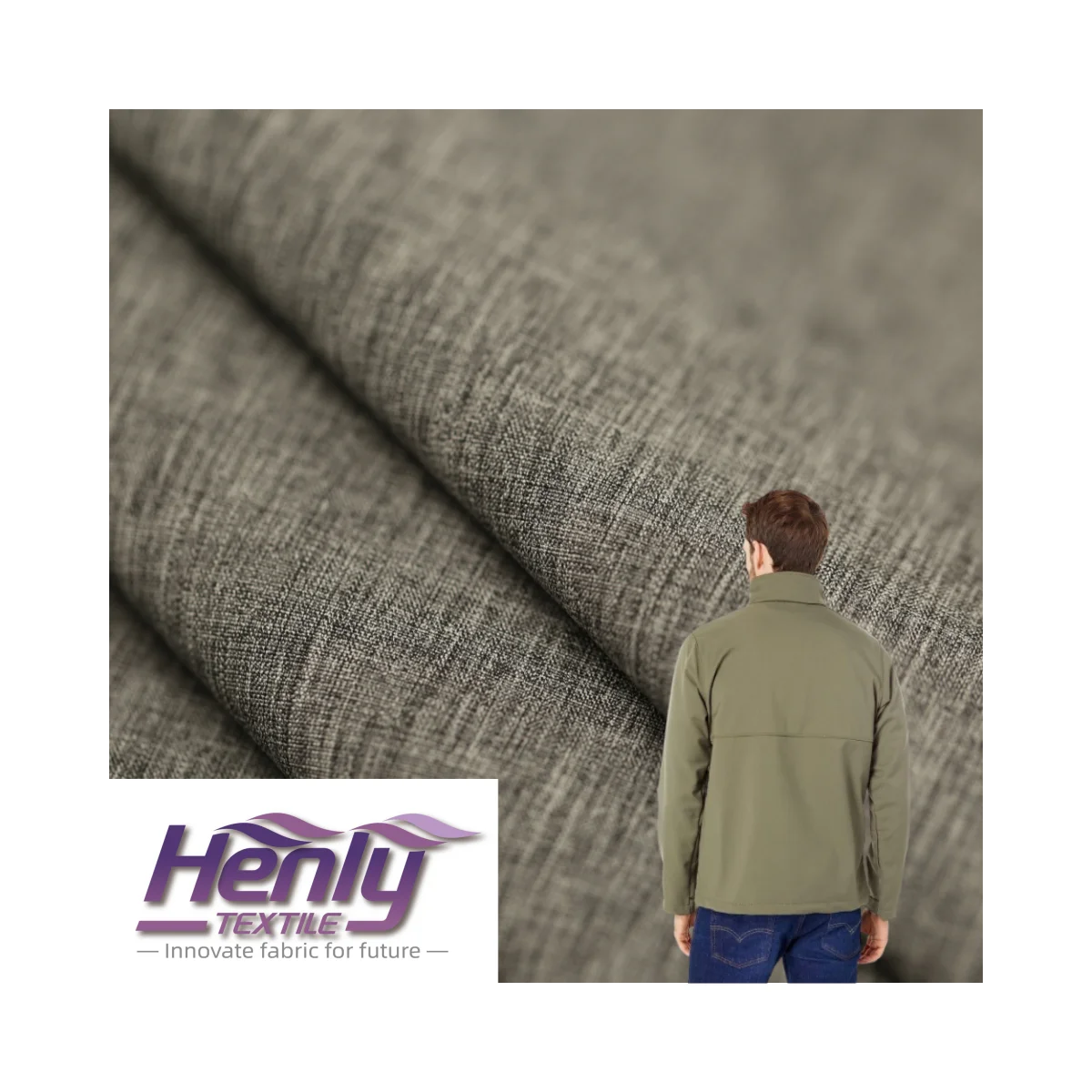 HT230790  86%POLYESTER 6%SPANDEX 8%TPU 315GSM PREMIUM WOVEN CATIONIC FABRIC BONDED WITH POLAR FLEECE