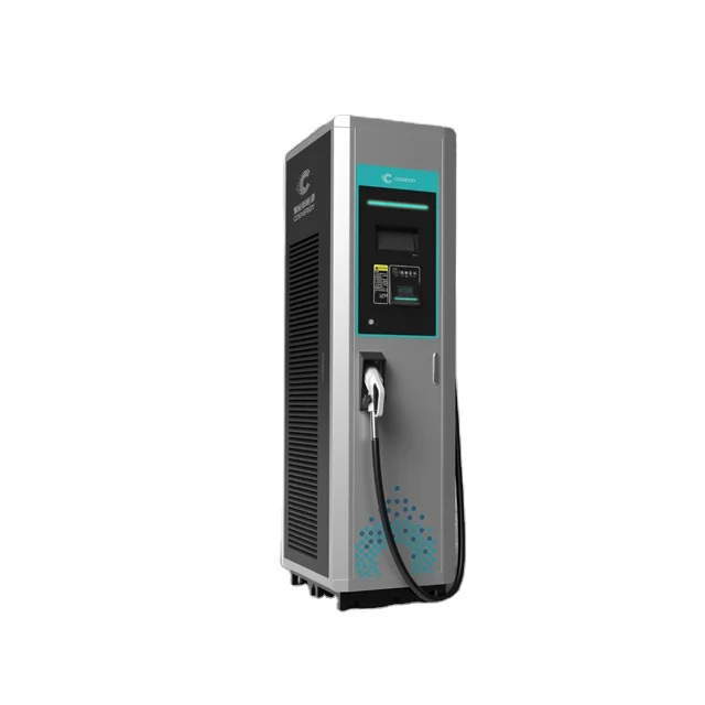  Level 3 dc ev fast charger with ccs & chademo connector for electric