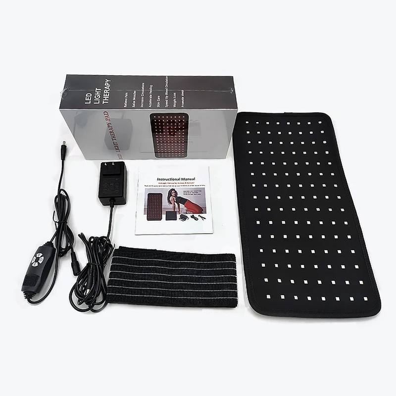 20*40CM Home Devices 660nm 850nm Near Infrared Redol Plus Led Red Light Therapy Waist Belt for Home Use