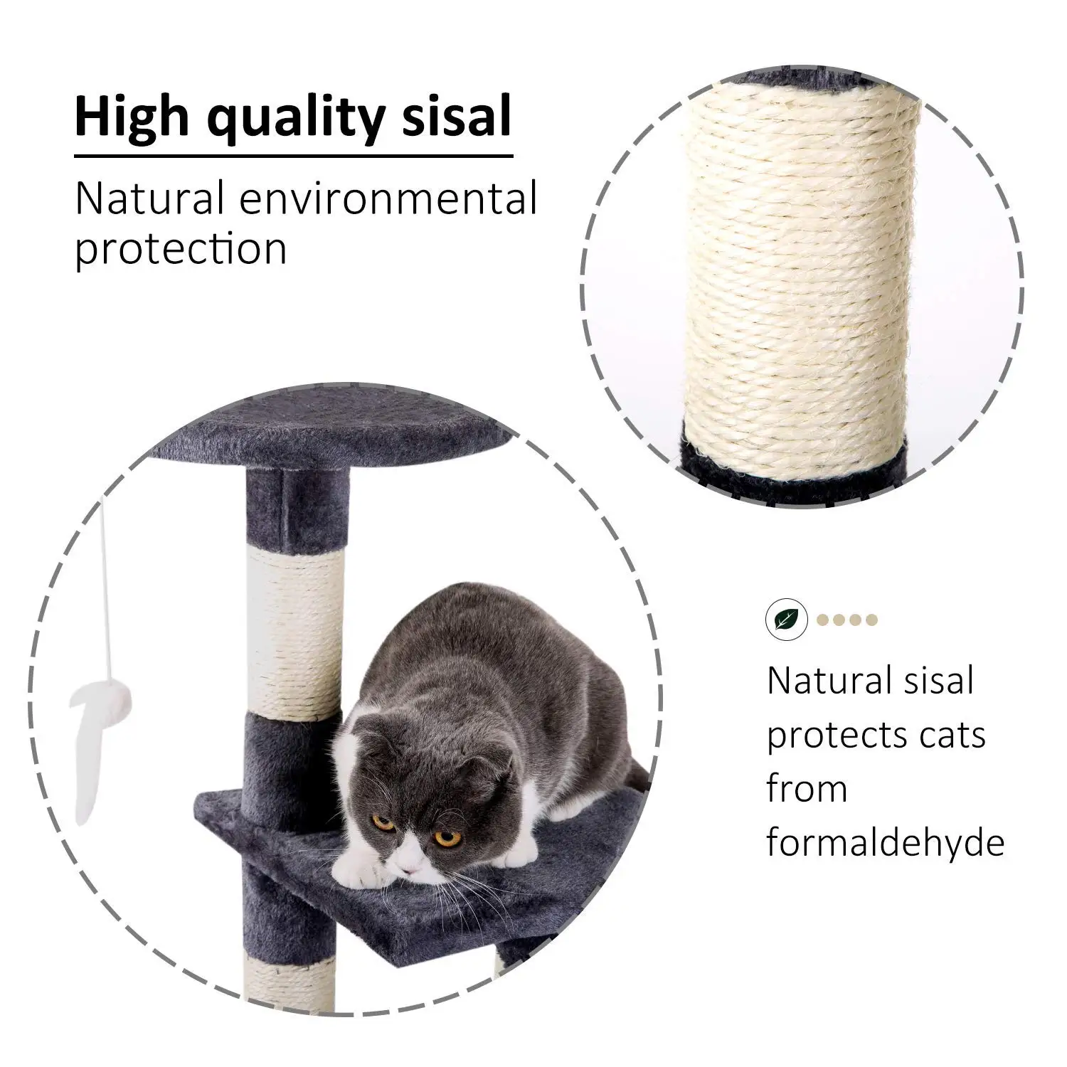 2019 Simple Brown  Cat Pet Tree Small toy Cat Tree with best quality