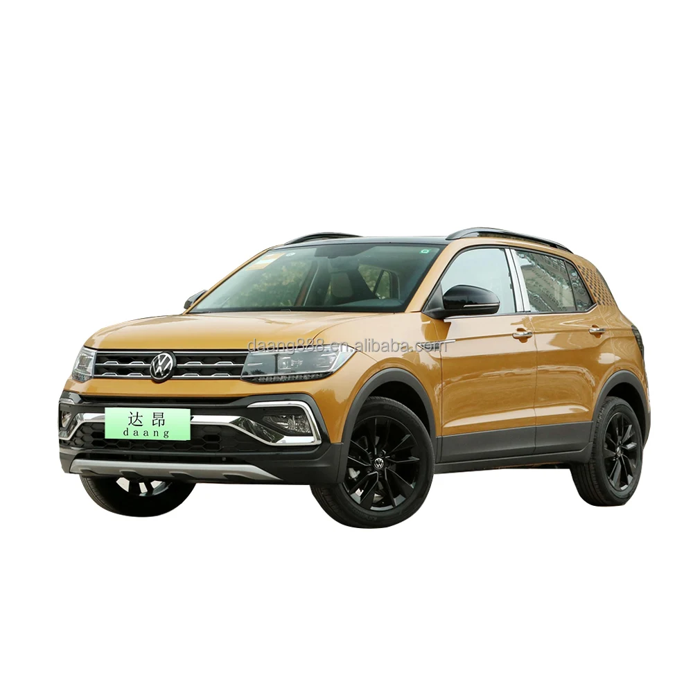 2024 Wholesale VW T-cross Vehicle Turbo-charge 5-Seat Left Steering Leather Seats and Gas/Petrol Fuel Volkswagen Automobile Cars