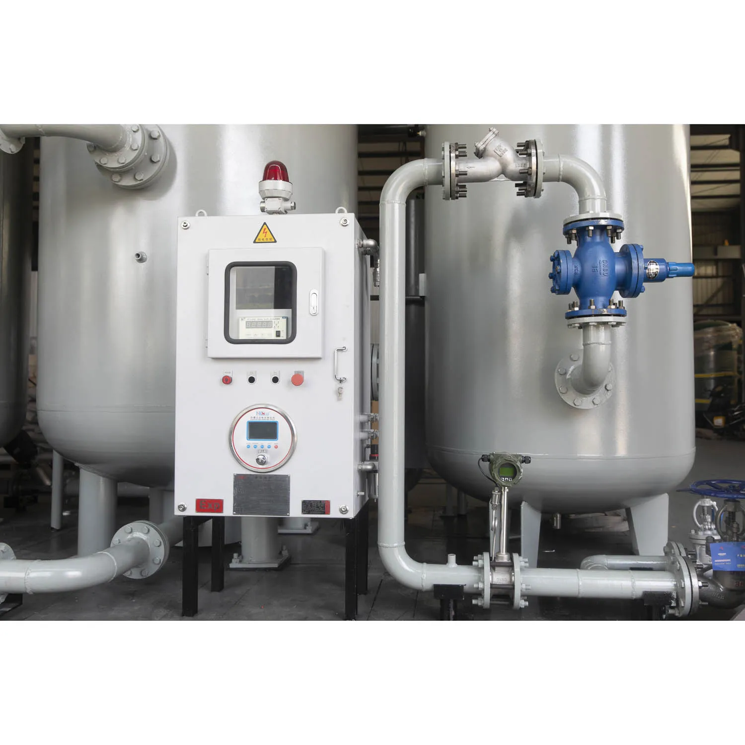 Yangtiancryogenic distillation process for the production of oxygen and nitrogen