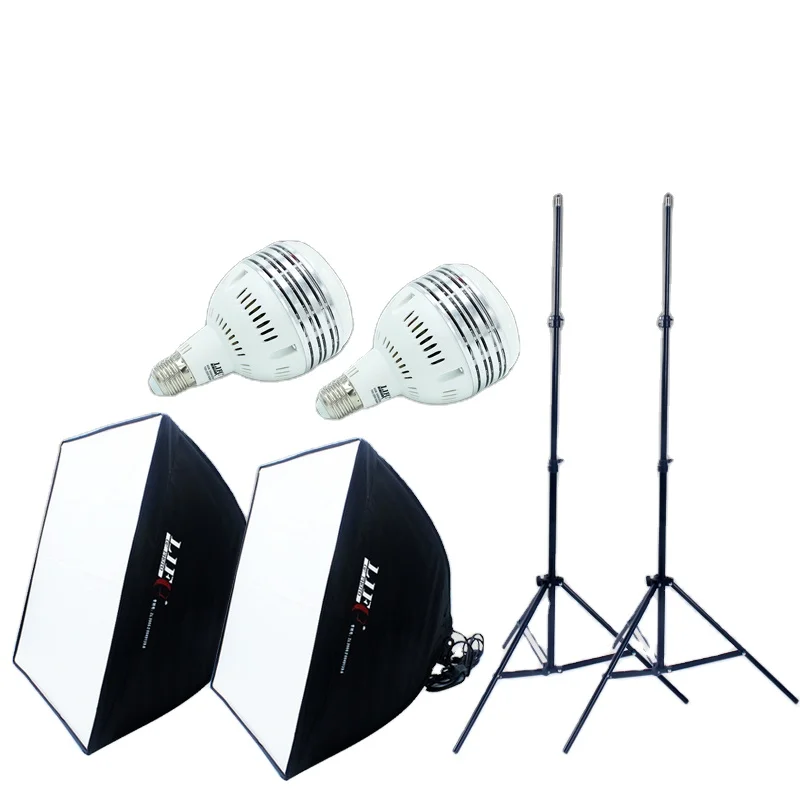Life of photo LFV-ET50602 LED softbox kit photographic equipment