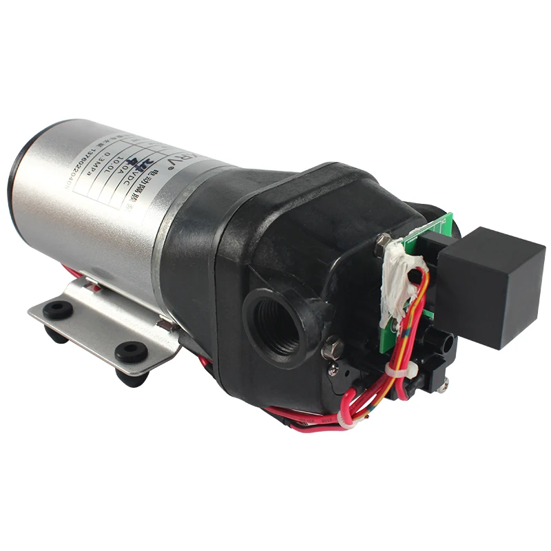 TYTXRV 24V 10L RV Water Pressure Diaphragm Pump with 80A Relay Caravan Camper Electric Mute Pumps