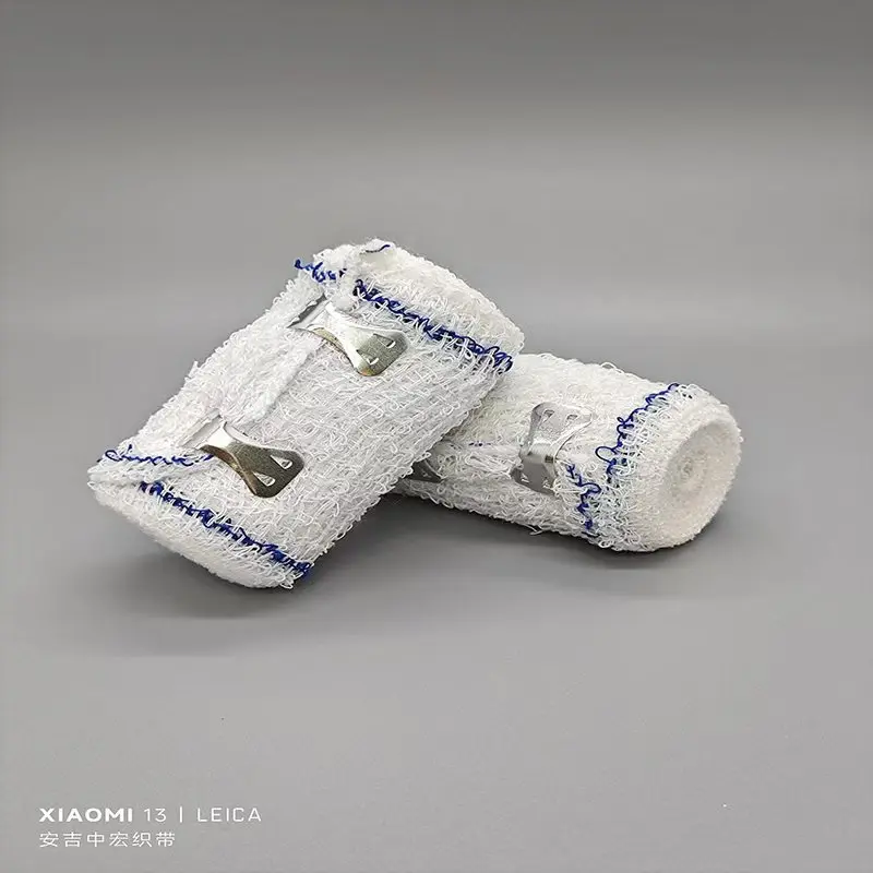 Фиксированная индивидуальная упаковка одинарная модель медицинской помощи бандаж для ног от производителя креповая повязка