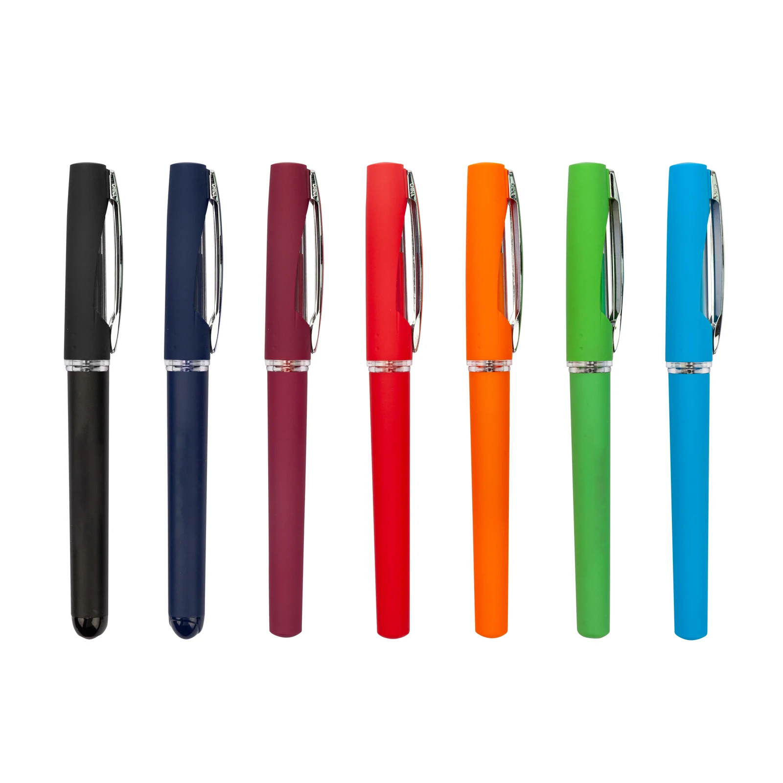 High Quality Cheap Office School Supplies Promotional Custom Gel Ink Pens With Custom Logo