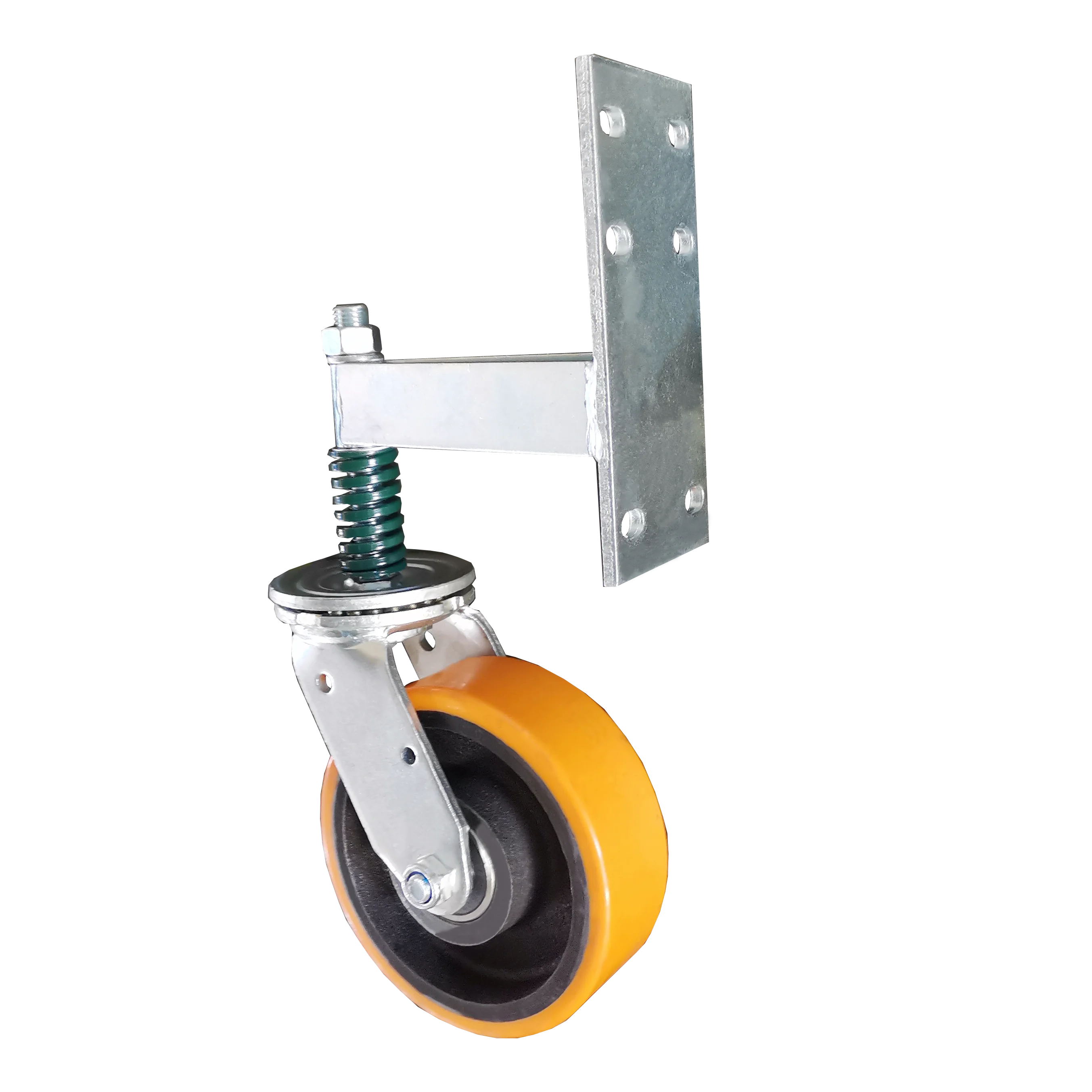 
750kgs 150mm 6 inches Gate Use Caster Spring Loaded Caster Door Caster Castor Wheel 