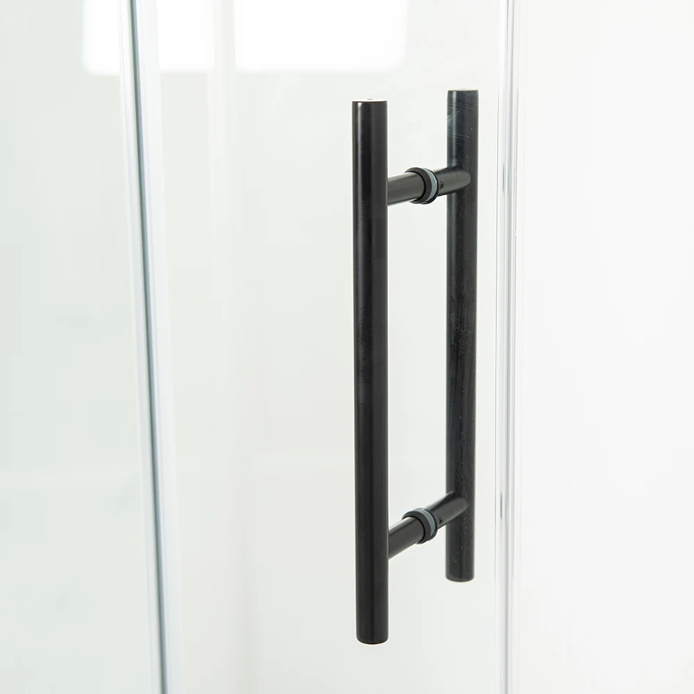 China Manufacturer Custom 10mm Shower Room Frameless Tempered Glass Bathroom Tempered Glass For Sliding Shower Door