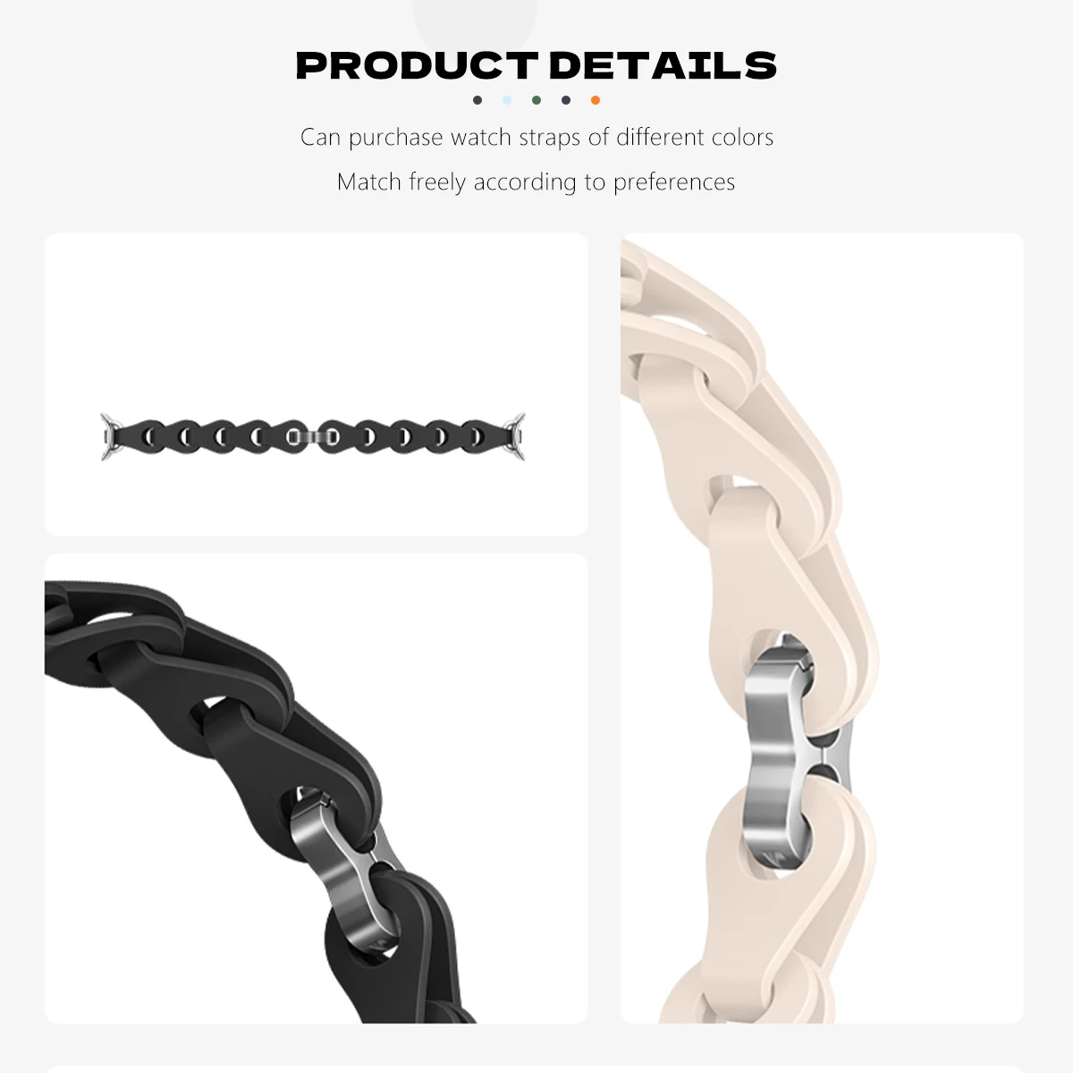 Stainless Steel Buckle Bracelet for Miband 8 NFC Fashion Lady Style Replacement Silicone Rubber Strap for Xiaomi Mi Band 8 Band