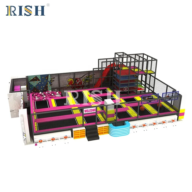 
Superior Quality Indoor simple cheap Jumping Trampoline Bed 