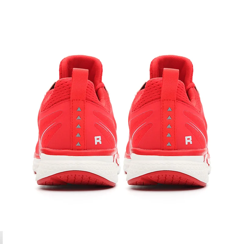 soft jacquard engineering mesh marathon running sneaker breathable action sports shoes R8
