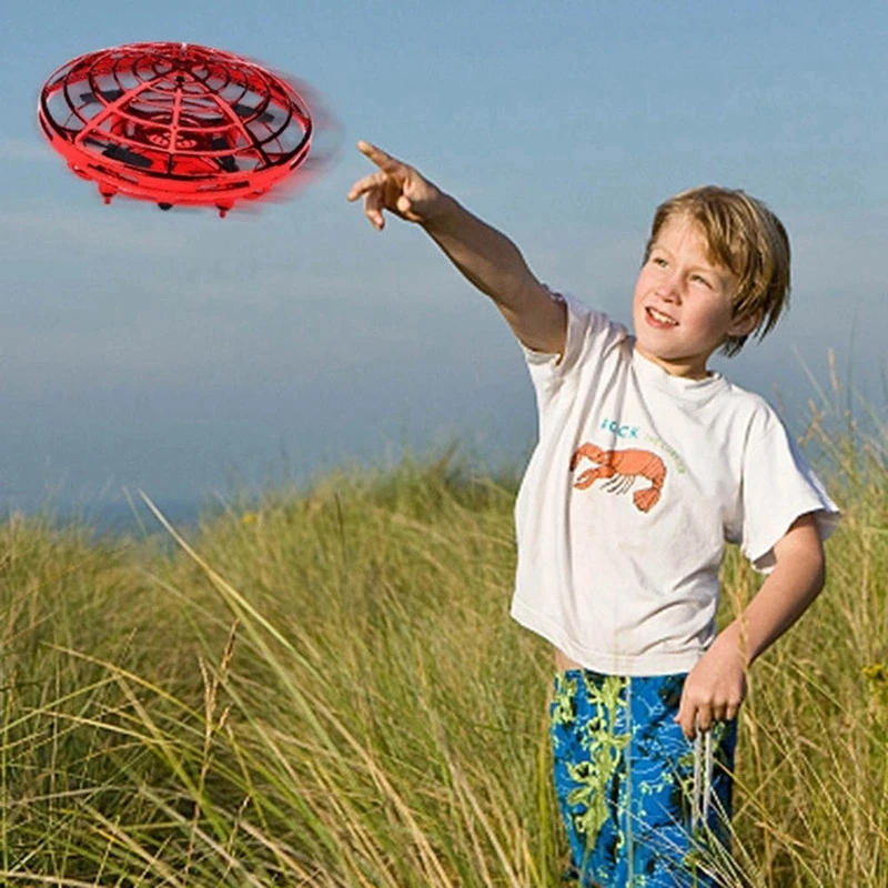 ZDF Mini Drone Infrared Induction Hand Control UFO Altitude Hold RC Training Drone RC Quadcopter Toys for Children Kids RC Toy