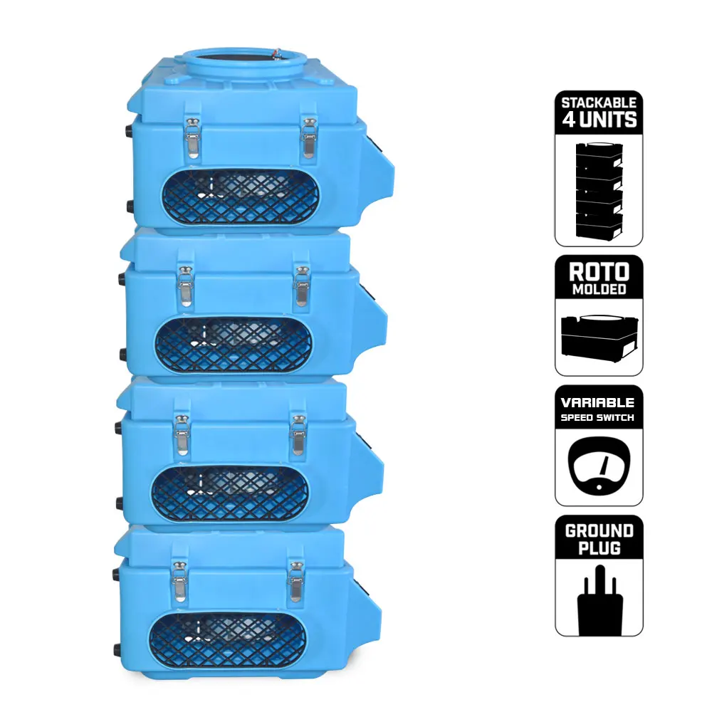 800 cfm industrial carbon filter air purifier humidifier air cleaner fan commercial portable hepa air scrubber for green house