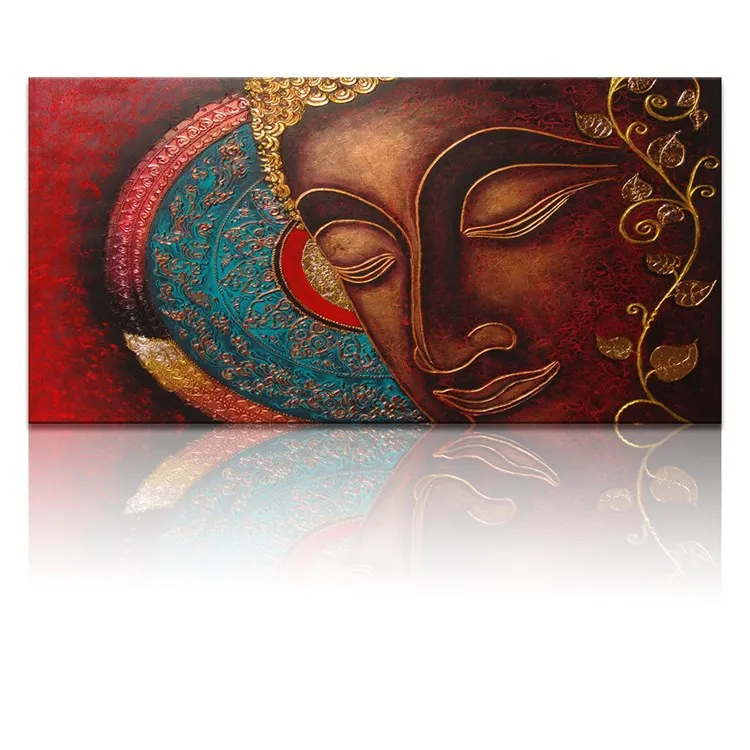 Acrylic Buddha Painting