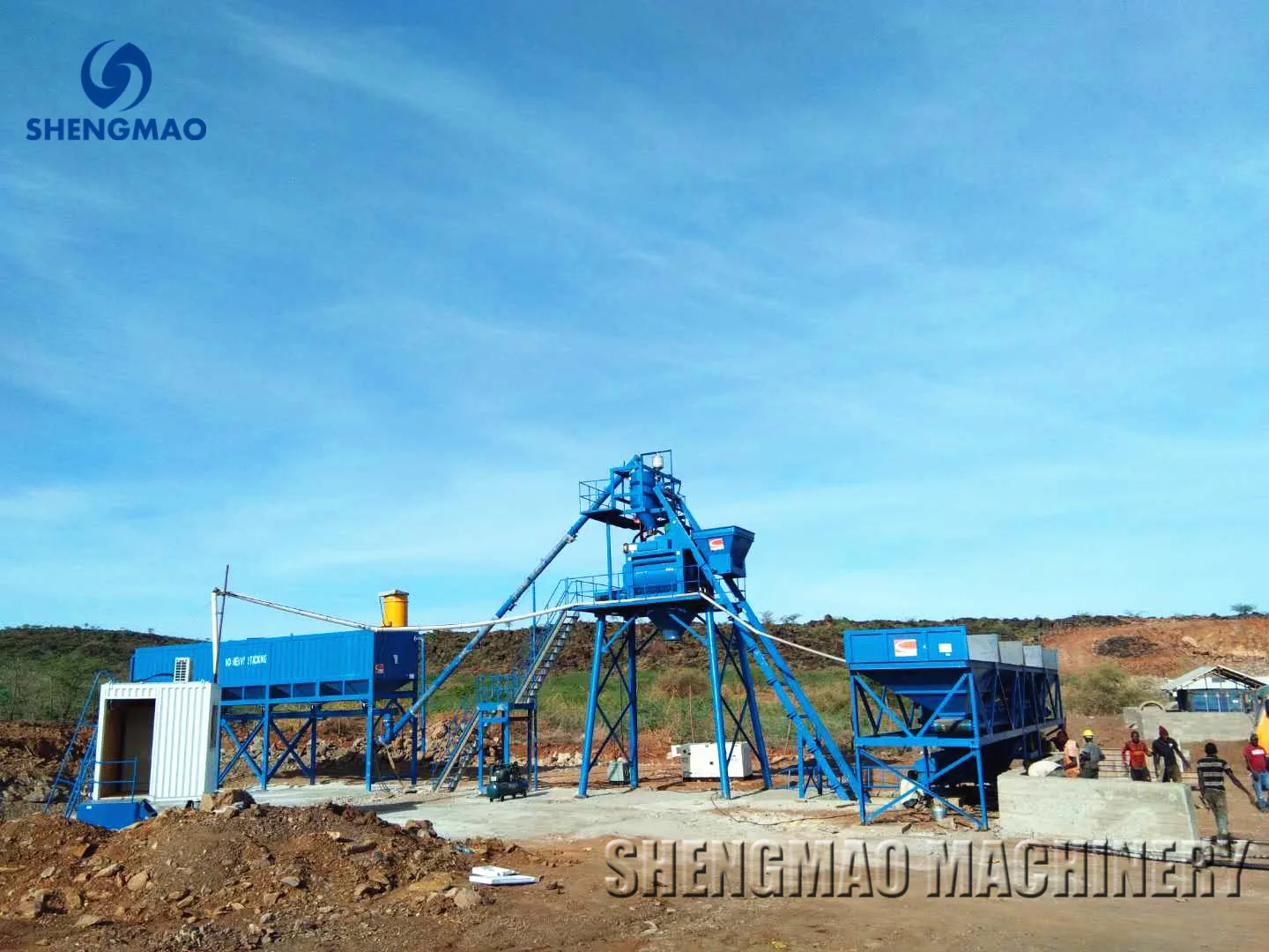 20~100 Ton Horizontal Cement Silo with Best Price