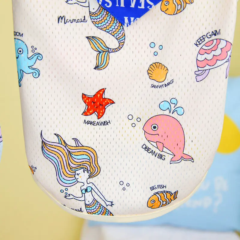 Wholesale Pet Dog Mesh Clothes Vest Sea Style Beach Holiday Small Pet Cat Dog Mesh Clothes Summer for Dogs