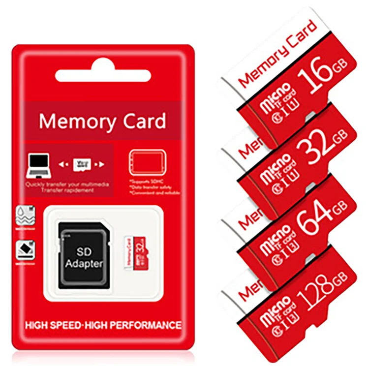 Wholesale Factory Price Supply Storage Card 64gb 16gb 32gb Taiwan Micro TF SD 128 Gb Memory Card