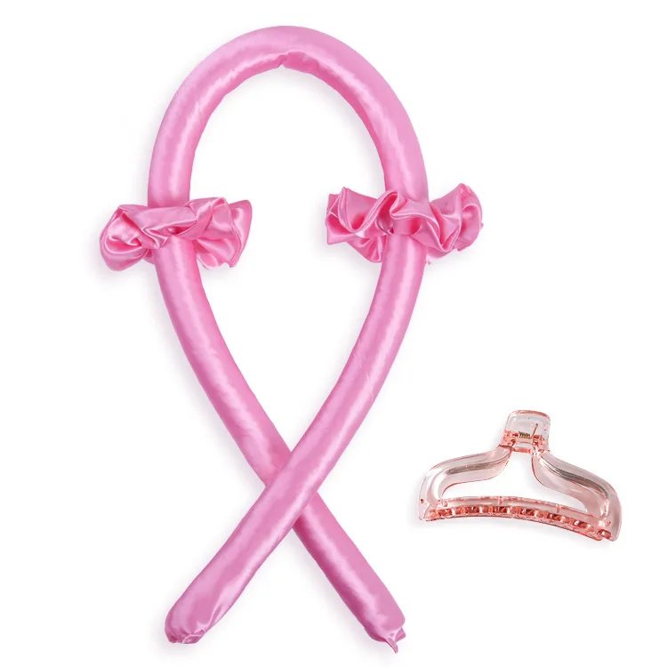 2021 Hot Sales Foam Sponge Silk Heatless Curling Rod Headband Hair Curler Hair Styling Tool