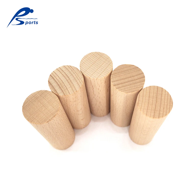 
Great craft wooden geometry cylinder set/Plain Wood Narrow Cylinder Blocks toys 