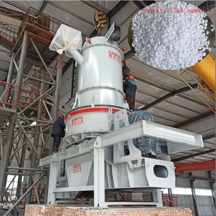 0.1-2 mm Silica Sand Crusher Quartz Sand Making Machine