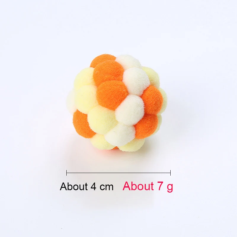 Pet Cat Teasing Stick Pompom Feather Accessories Funny Kitten Interactive Toys For Household Animals Cats Entertainment