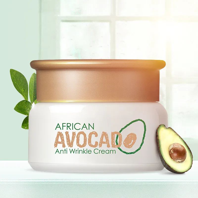 Natural Facial Care African Avocado Skin Care Cream Firming Lifting Moisturiser Anti Aging Cream Wrinkles Face Cream