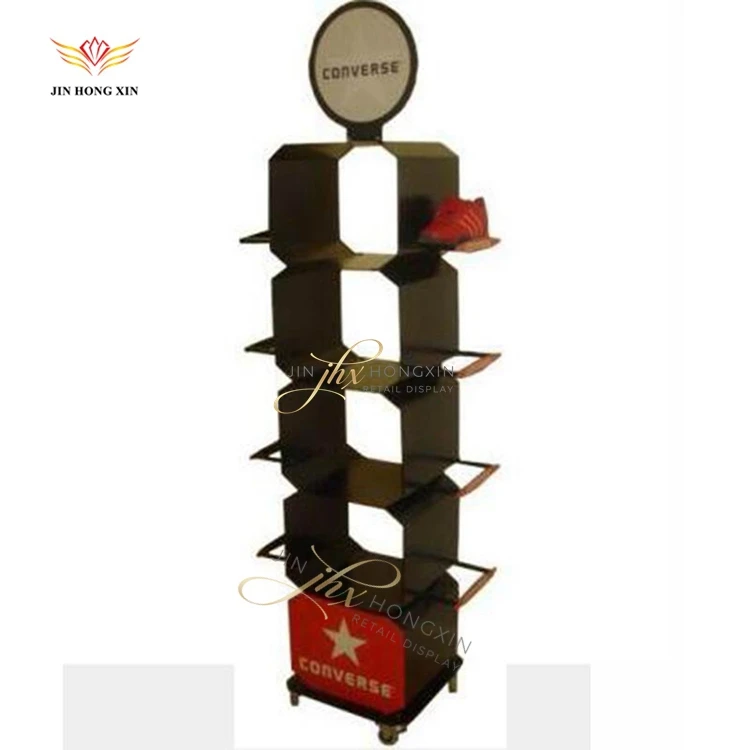 commercial shoes store equipment shoe display case wall mounted sport shoe display furniture shelf design for sale