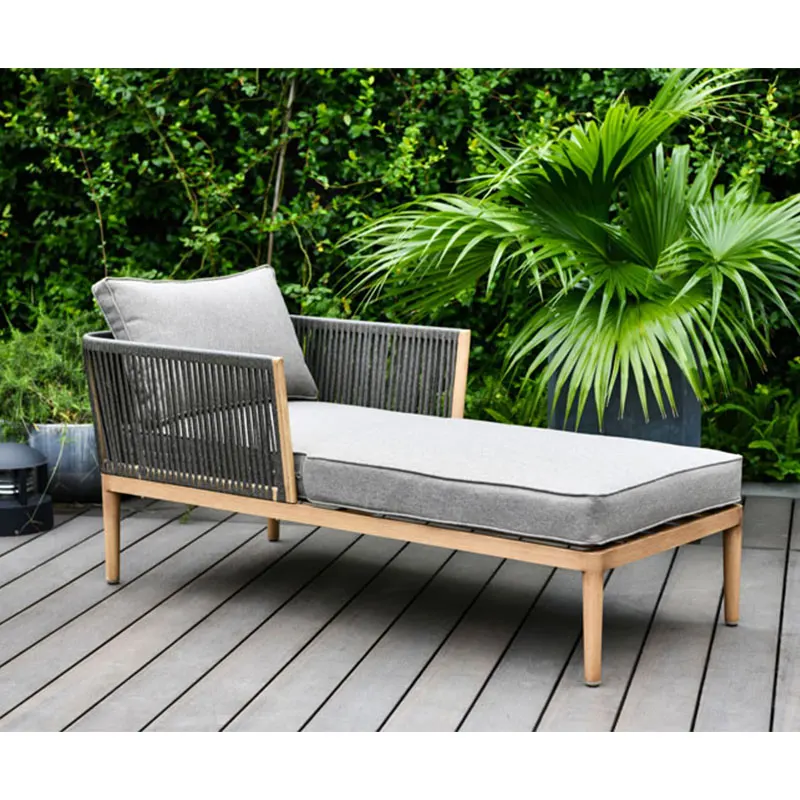 
LUSS Luxury Modern Outdoor Sun Lounger Patio Lounger Cushion Swimming Pool Lounge Sun Lounger 