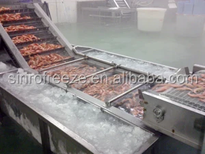 Double drum spiral freezer