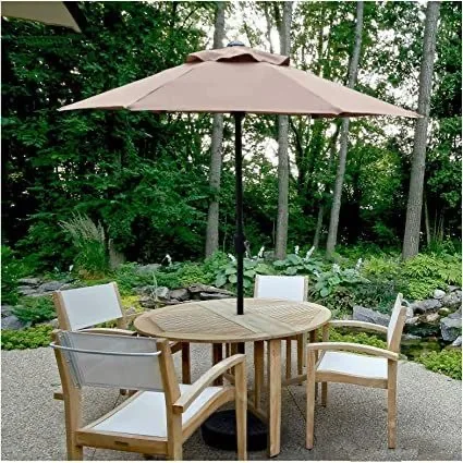 Best price Economic Large Parasol Outdoor Garden Double Top Canopy Cantilever Umbrella Fabric with UV Printing Patio