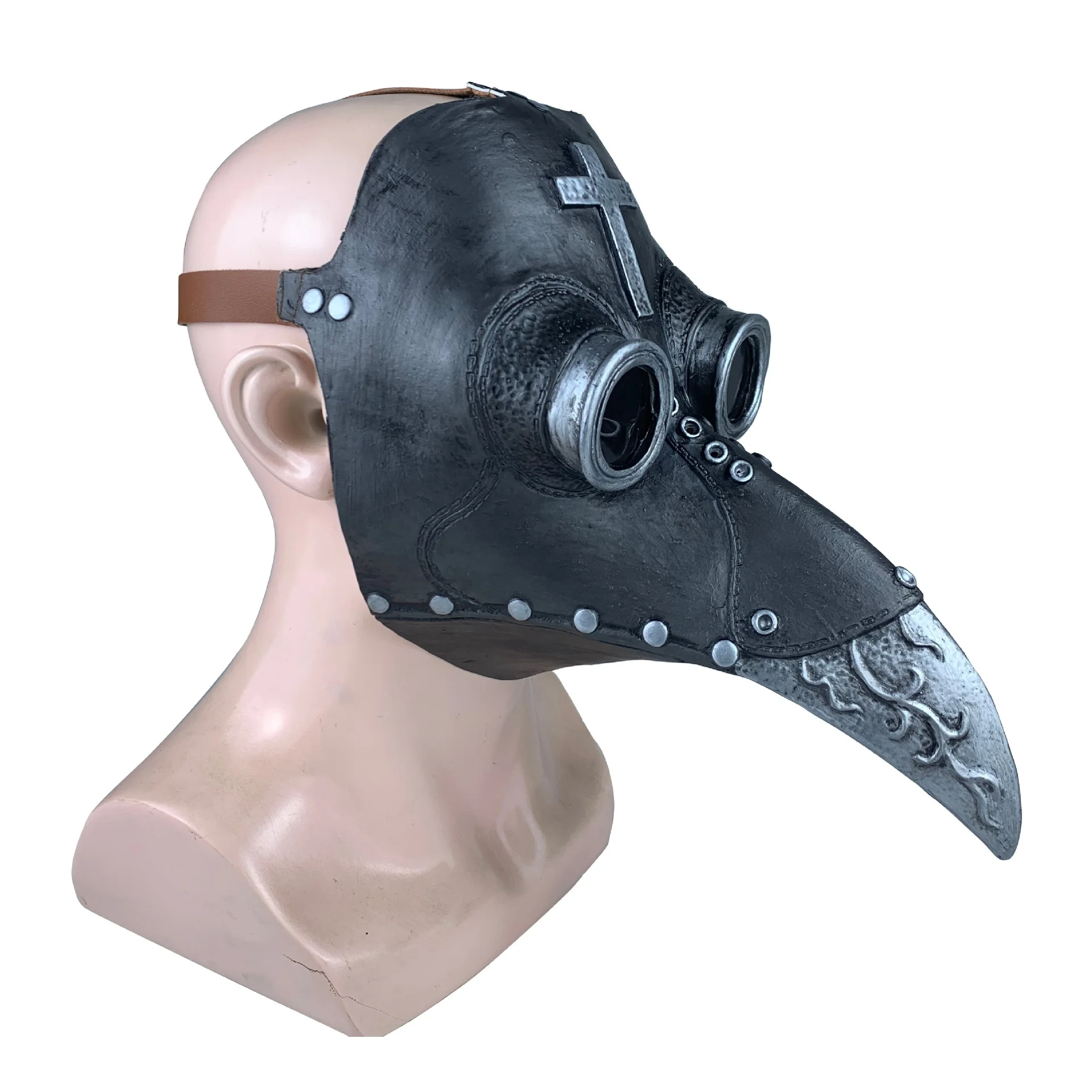 Plague Doctor Birds Long Nose Beak Masks Halloween Costume Steam Punk Cosplay Party Mask