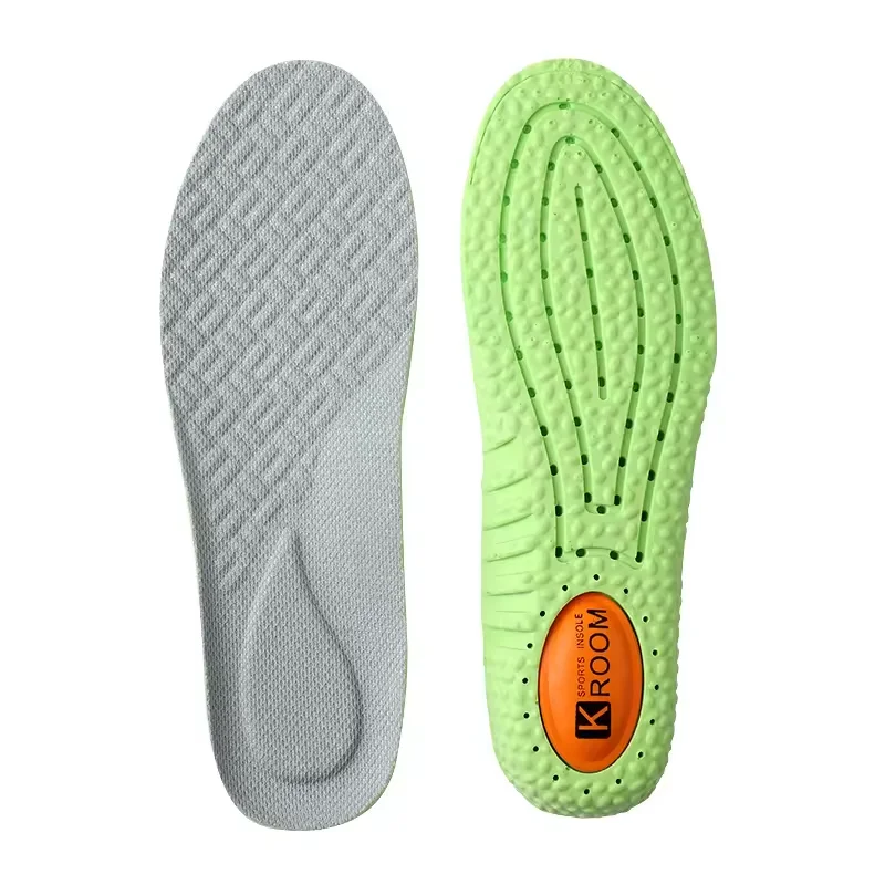 Super soft air cushioning sports insole  massage for both men and women  sweat-absorbing odor-proof wormwood basketball insole