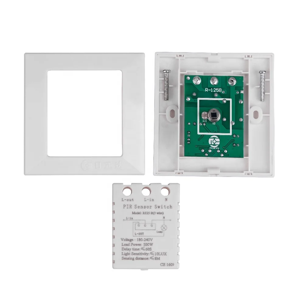 Infrared Human Body Sensor switch smart motion sensor Time Delay Switch