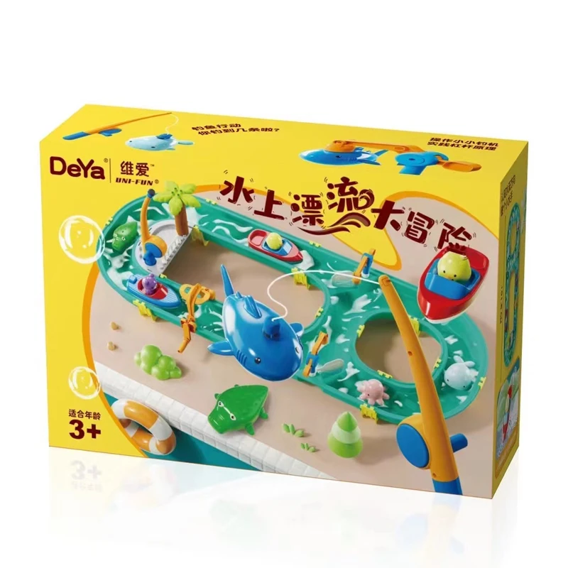 Крытая Рыбная игра рафтинг приключенческая детская большая аквапарк трек водная игрушка для подарка на день рождения