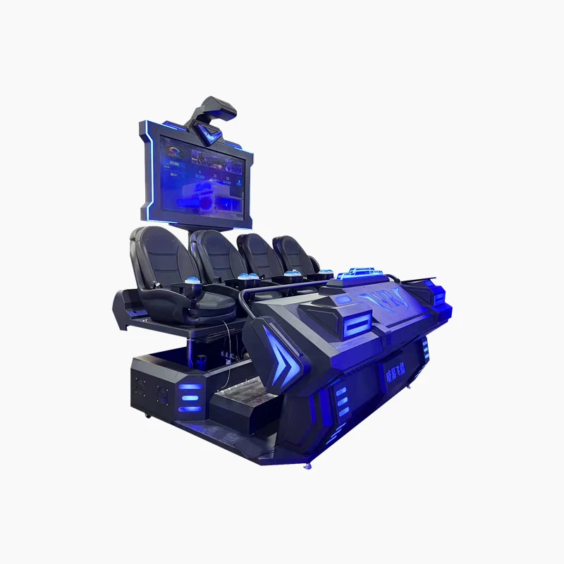 amusement park products realidad virtual motion 3d 4d 9d  cinema 4 seat  arcade vr simulated game machine