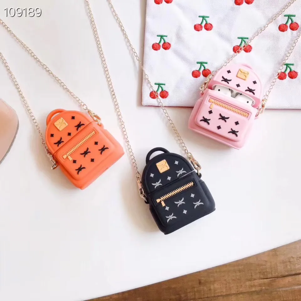  Модный дизайн mcm сумка airpod чехол hypebeast Дизайн для airpods 1