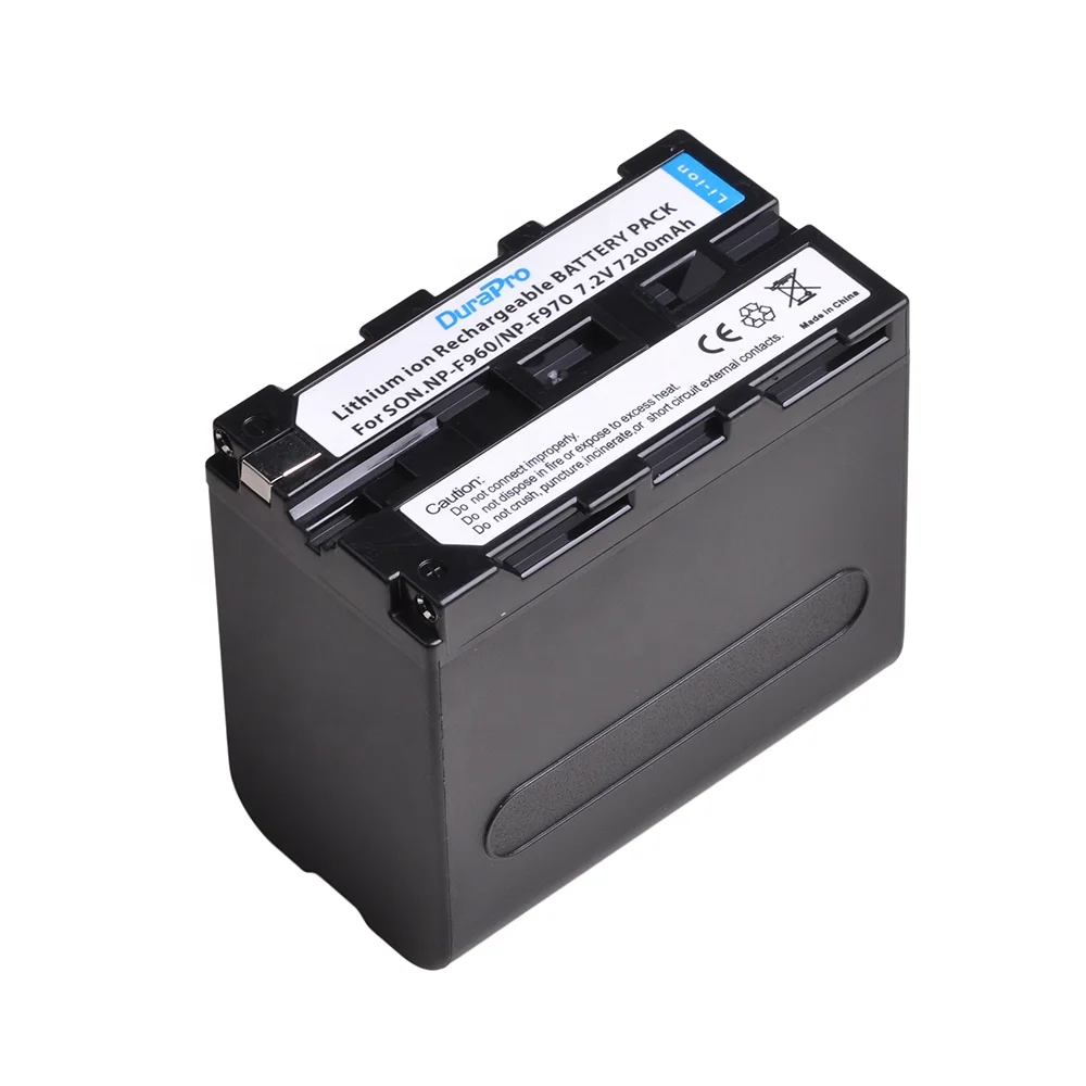 
NP-F960Pro F970Pro F930 F950 F960 F970 Pro Camera Battery with LED Power Indicator for Sony MC1500C 190P 198P HD1000C 