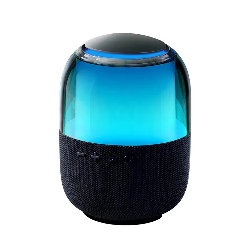 Ready Stock Factory Direct Sales Subwoofer BT Wireless Speaker Smart Waterproof RGB Speaker RGB Light Portable Sound Box Speaker