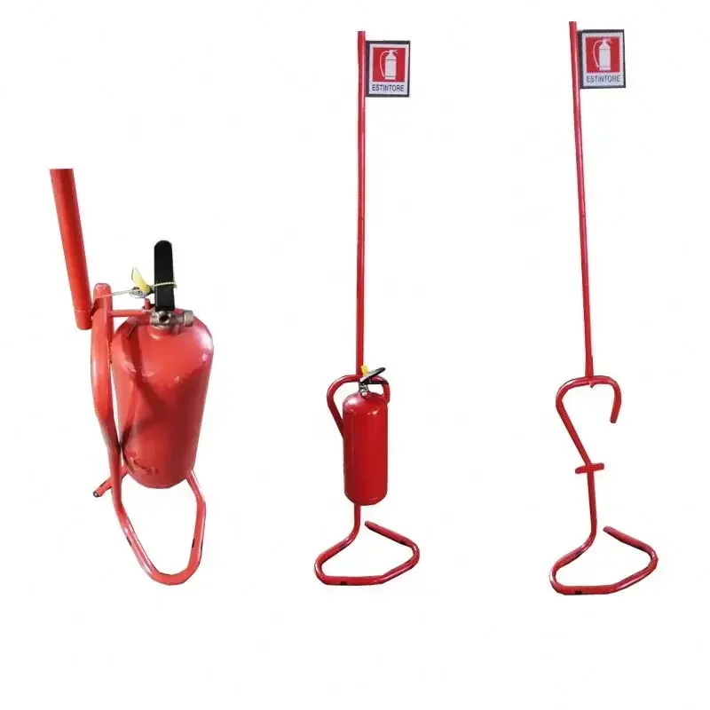Fire extinguisher stand/double fire extinguisher stand stainless steel factory supply