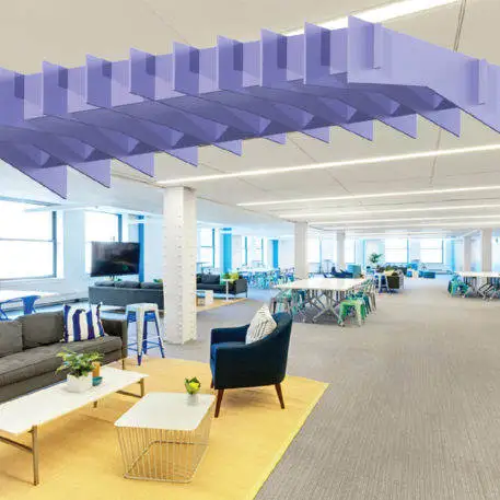 Custom Design Decorative Hanging Acoustic Panels Soundproof Cloud Shaped Suspended Ceiling Acoustic Panels