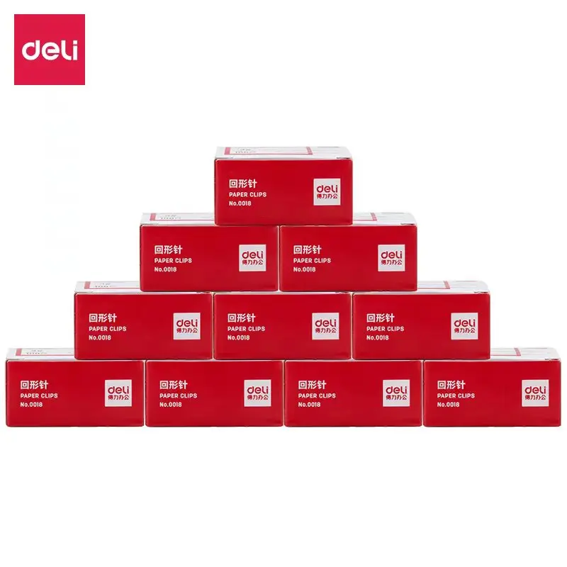 Deli office paper clip, paper clip, bill clip Metal clip 0018