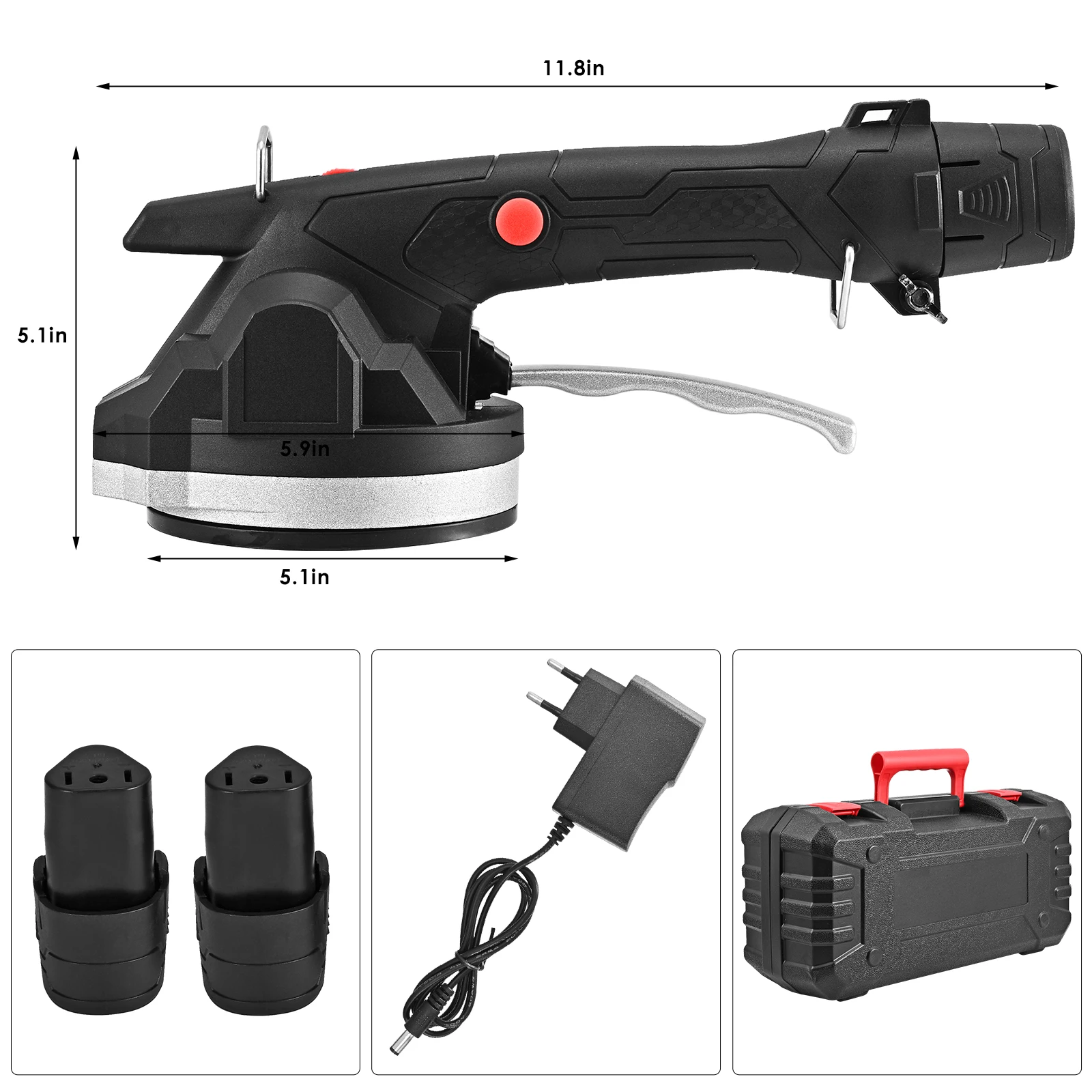 Electric Leveling Tiler Tile Professional Tiling Tool Machine Vibrator Suction Cup Tile Vibrator Floor Plaster Laying Machine