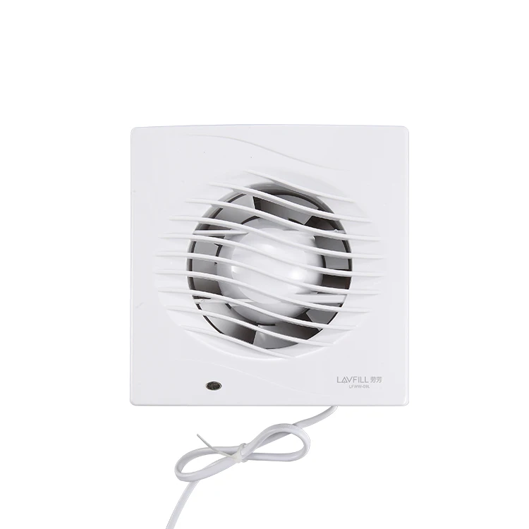 Chrome Painted Panel Ducted Exhaust Fan Kitchen Wall Duct Design Fans