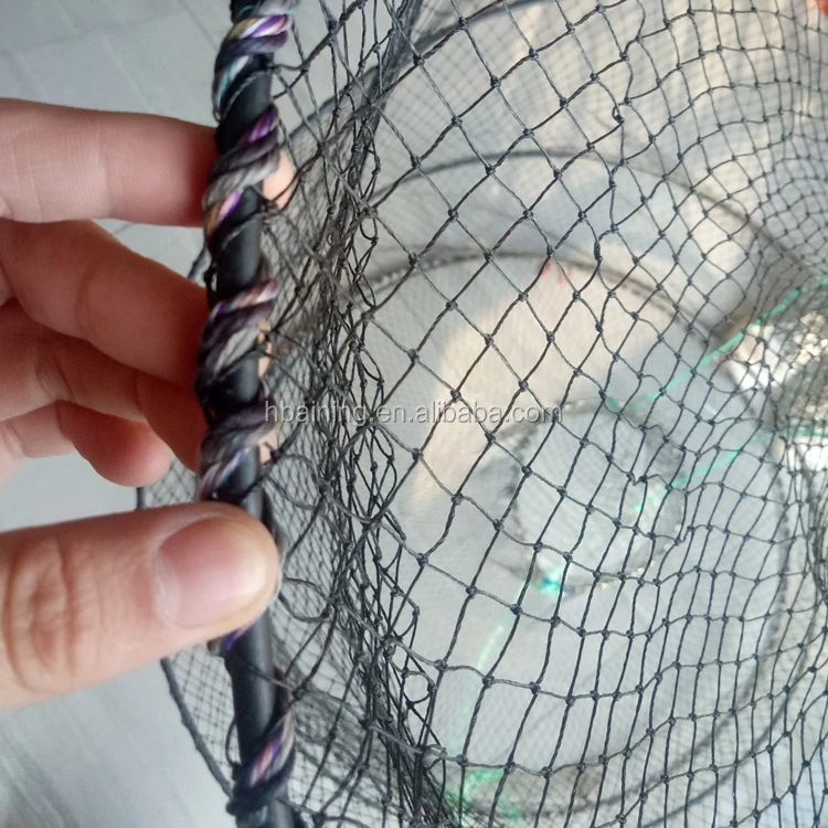 
Fishing trap plastic coated wire lobster trap fish traps spring cage sale 