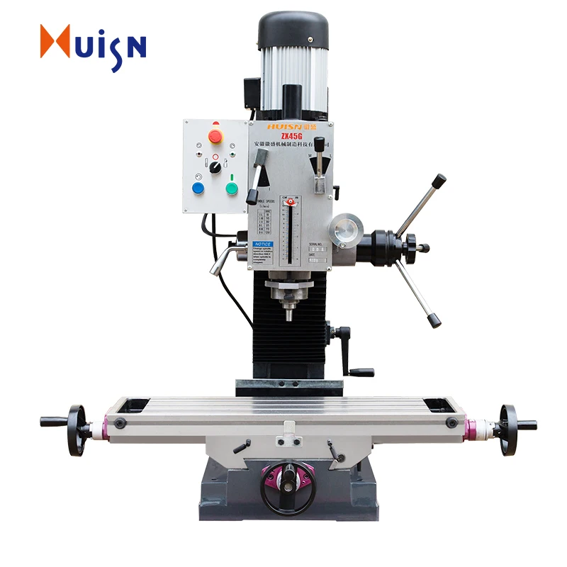 HUISN ZX45G High Quality Gear Head  Drilling And Milling Machine