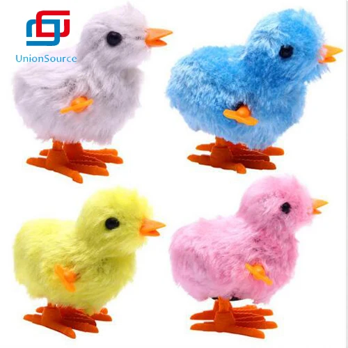 
Easter Plush Clockwork Chicken Toy 