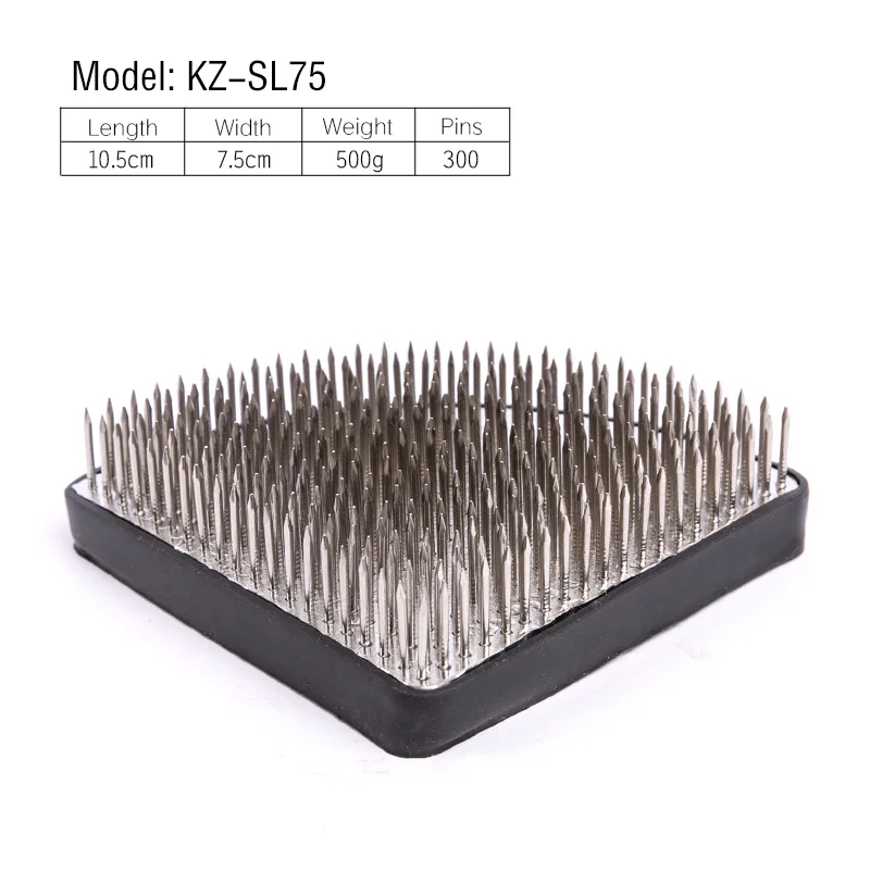 Kz-D50 Japanese Ikebana Kenzan Flower Frog Round 50mm Diameter Custom Logo Flower Frog Bonsai Starter Kit For Flower Lover