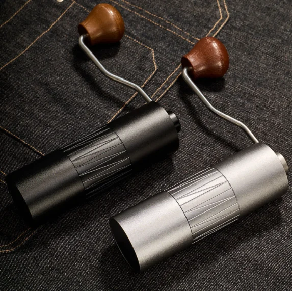 manual Coffee Grinder Adjustable Stainless Steel Portable Coffee Bean Grinder