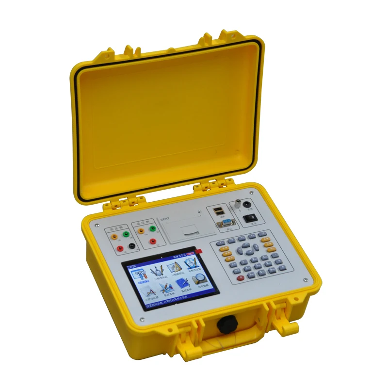 HVHIPOT GDB-P Portable Three-phase Turn Ratio Tester for transformer TTR tester with LCD screen